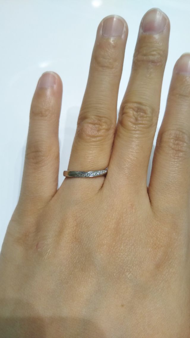 輝きがきれいです