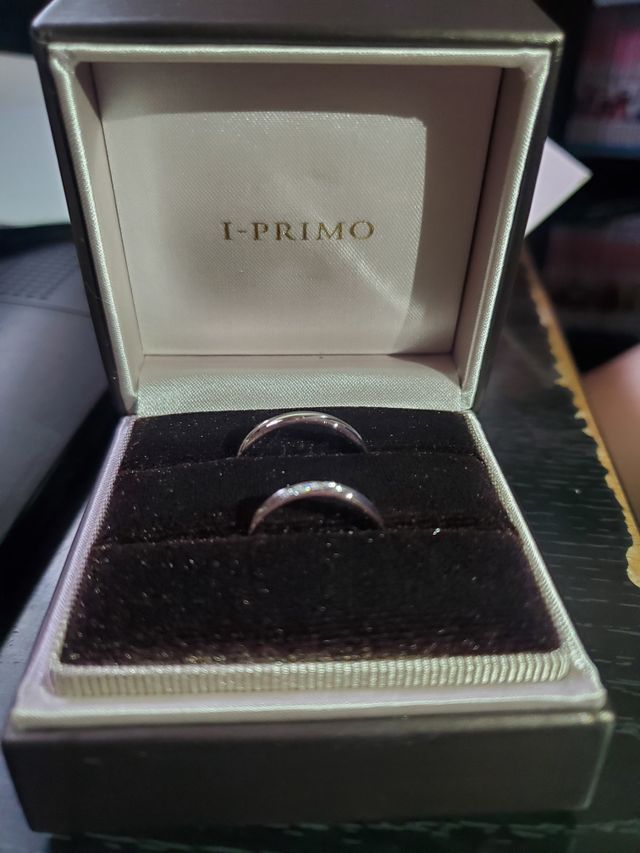 待ちに待った指輪が届きました。