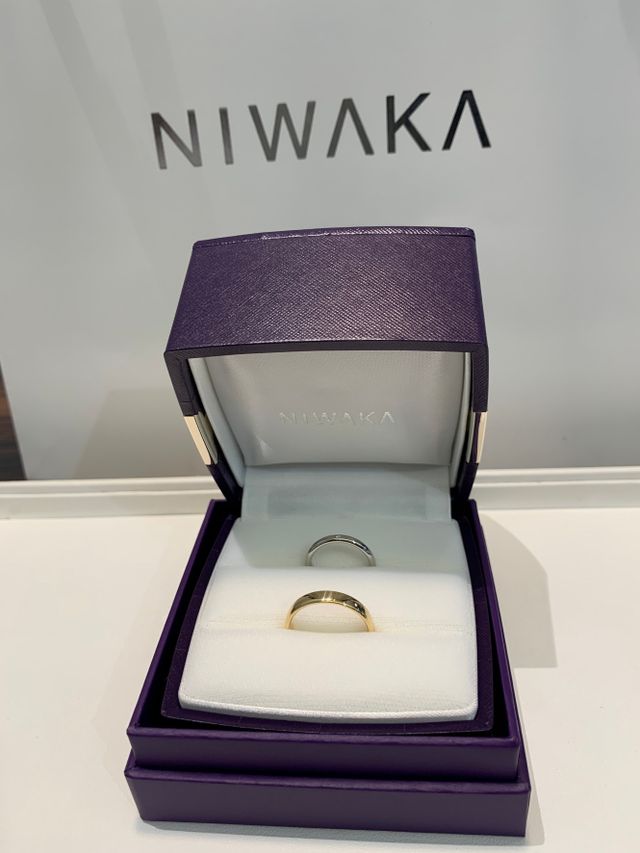 ボックスと指輪