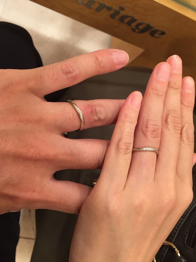 男性のデザインも素敵