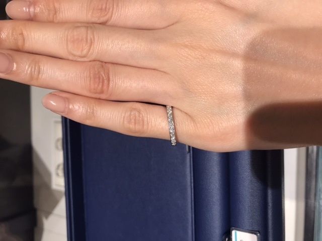 サイズがなく、小指着用