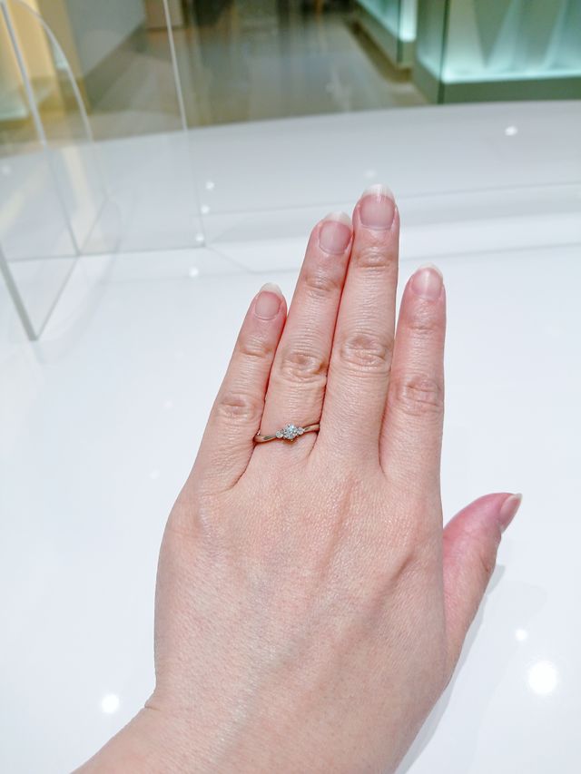 ウエーブラインが綺麗