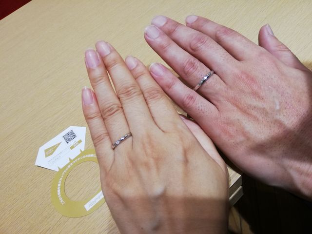 購入後の記念撮影