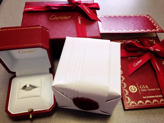 憧れのカルティエ♡この外装もやはりカルティエならでは