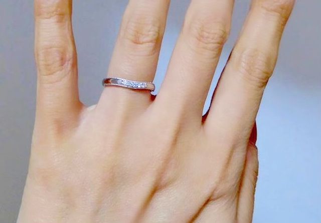 さすがダイヤモンドが綺麗でした