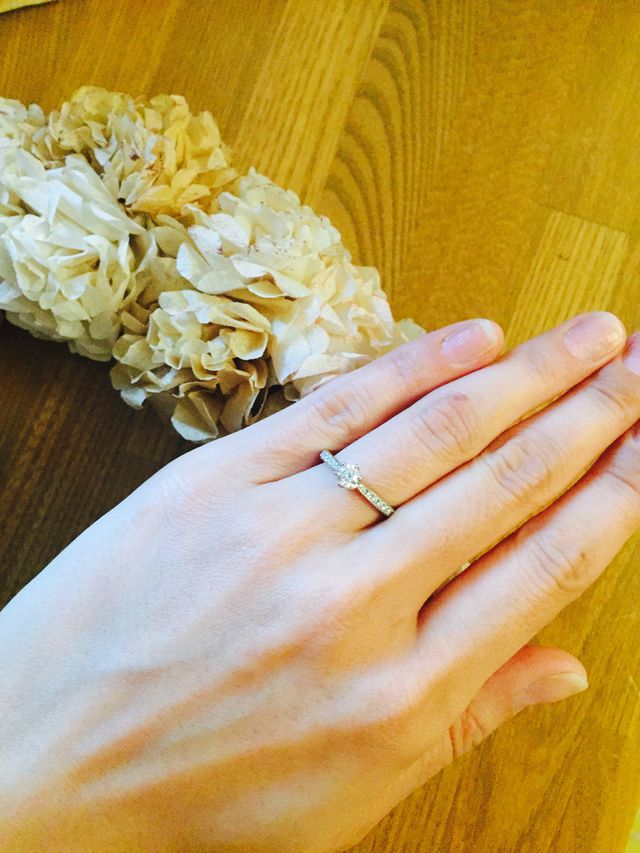 装着した様子です