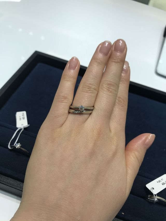 シンプルな指輪