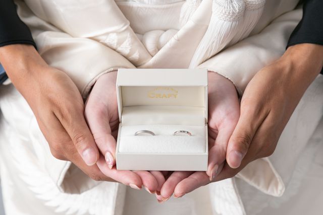 真っ白な箱に入っていてとても可愛いです。