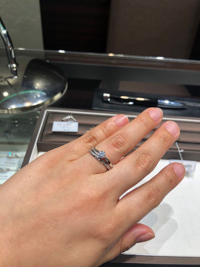 重ね付けもいい感じです