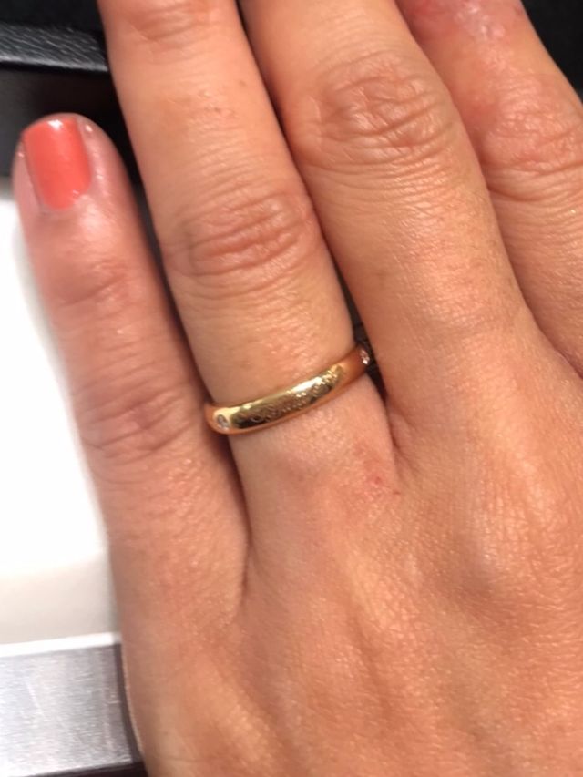 理想通りの指輪です！