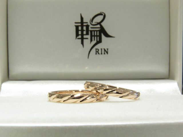 ピンクゴールドかわいい!