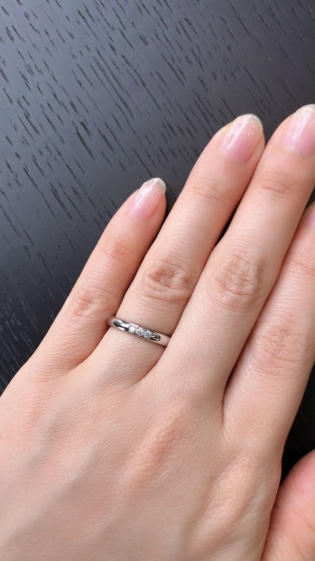 ダイヤがとても綺麗！