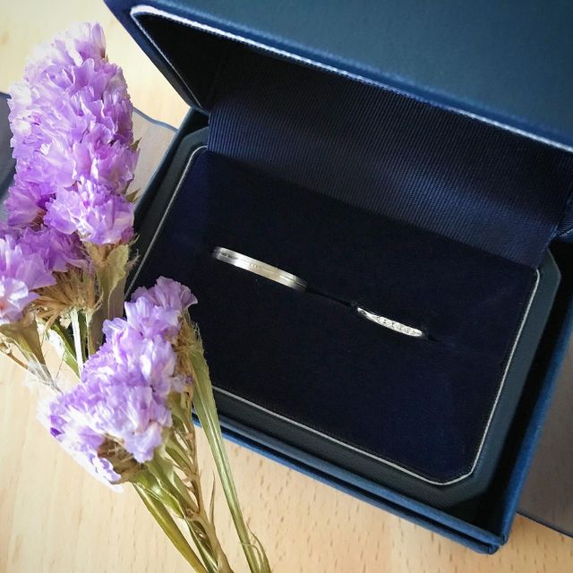 指輪の名前を聞いたときに、「これがいい」と思ってました。