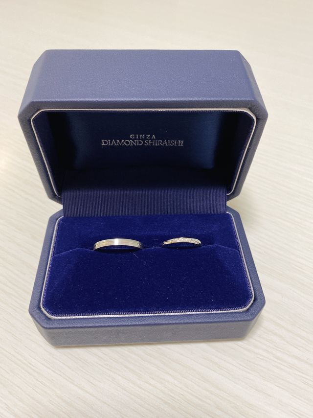 ペアではなく、旦那はティアオブリリーを選びました