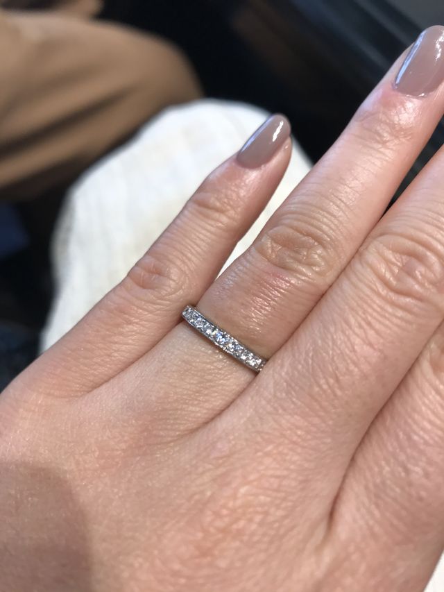 ダイヤモンドが綺麗です