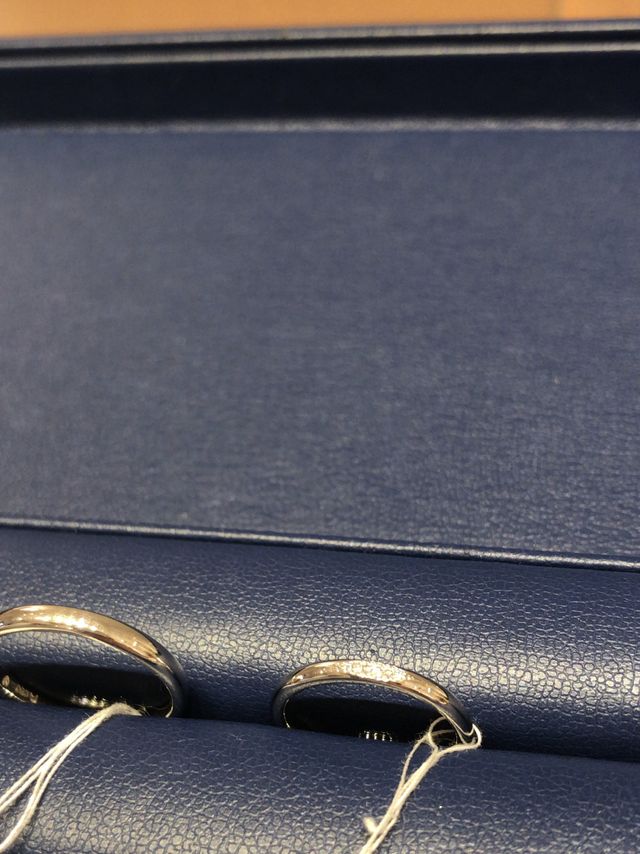 結婚指輪を購入しました