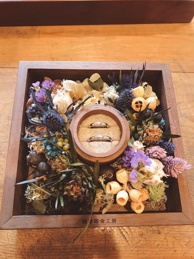 初めての指輪作り！
一生の思い出になりました
出来栄えも最高