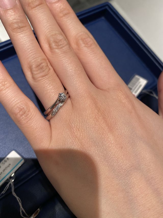 ウェーブが素敵です。