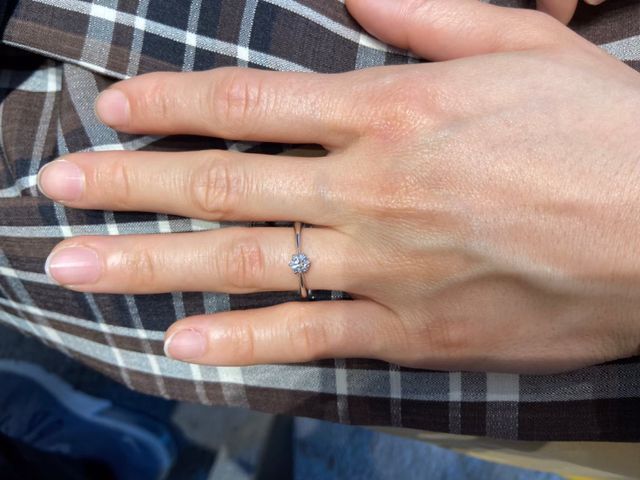 王道の婚約指輪