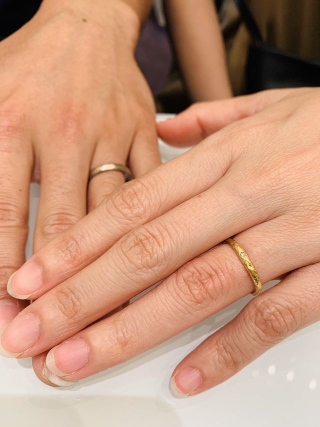 試着時の写真です