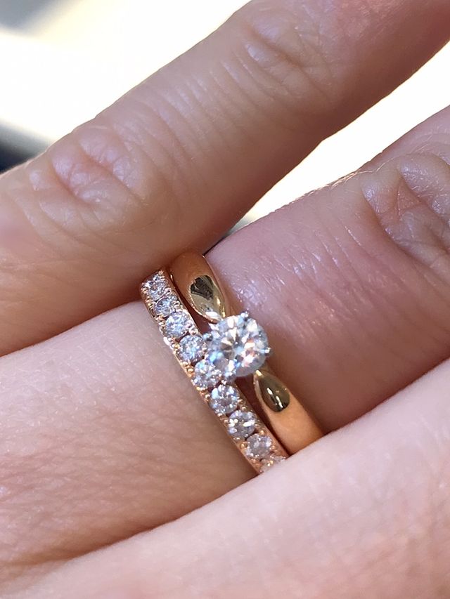 重ね付けもバッチリです