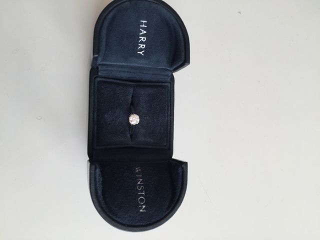 ハリーウィンストンの婚約指輪