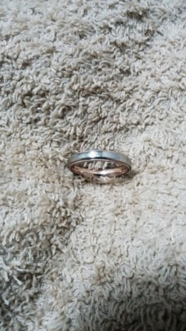 結婚指輪です