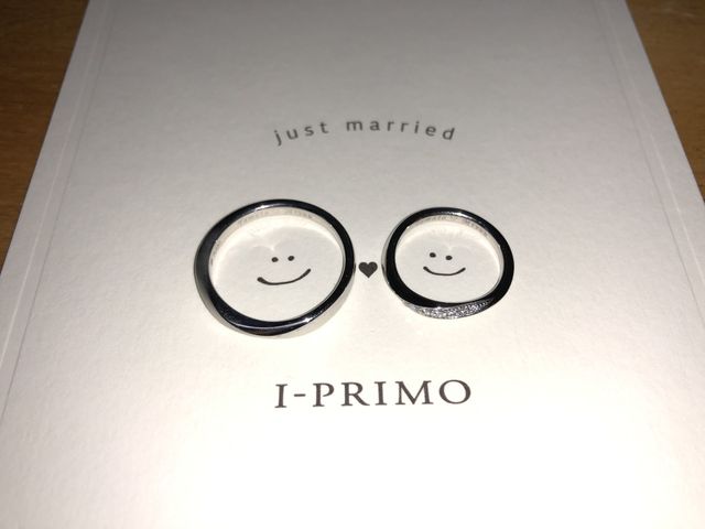 結婚指輪を購入しました。