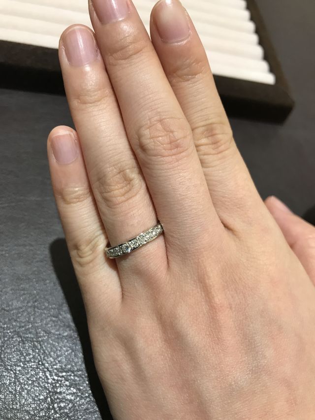 ストレートタイプの結婚指輪