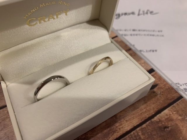 急ぎではないので通常仕上がりオーダー。1ヶ月後に届きました！