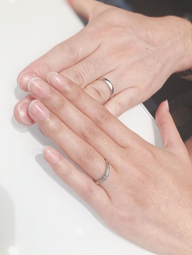 ペアで着用時です。