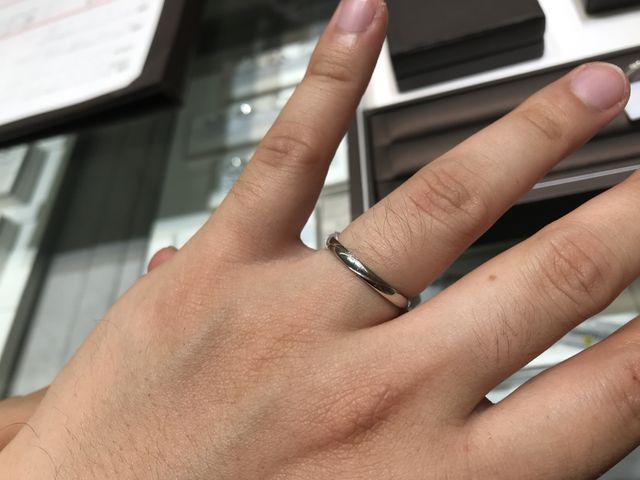 男性の指輪です。