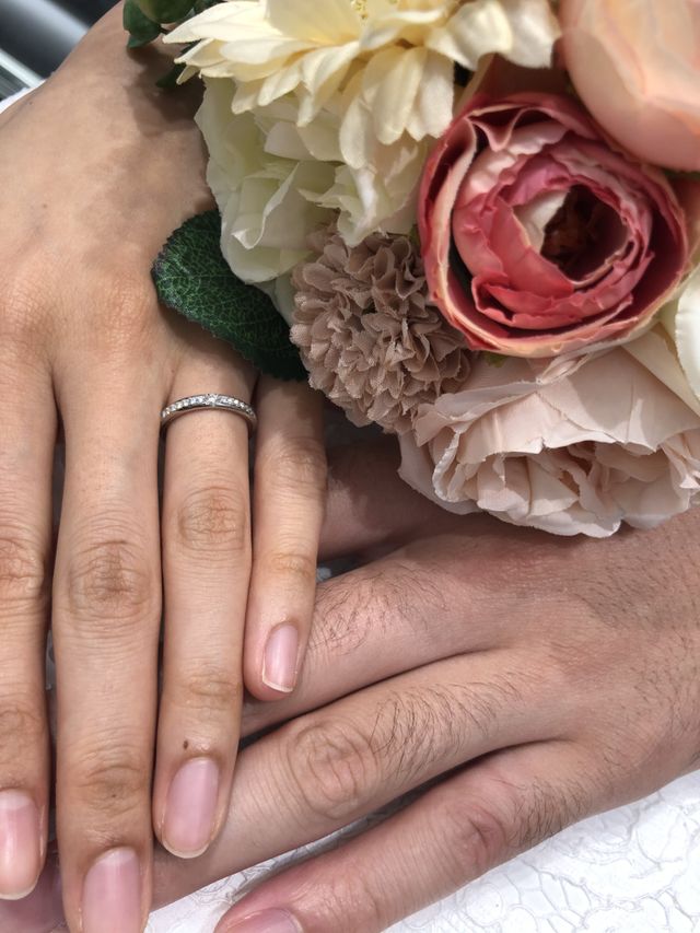 センターのダイヤとメレダイヤがとてもキラキラしていた為。