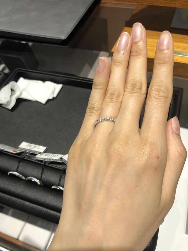 ハーフエタニティです