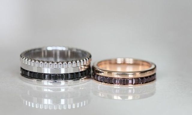 ブシュロンのキャトル。左が主人で右が私。