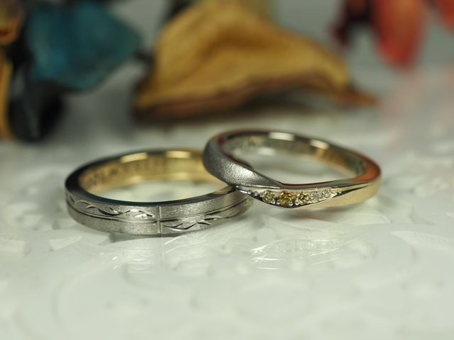 2色のグラデーションがとてもきれいです。