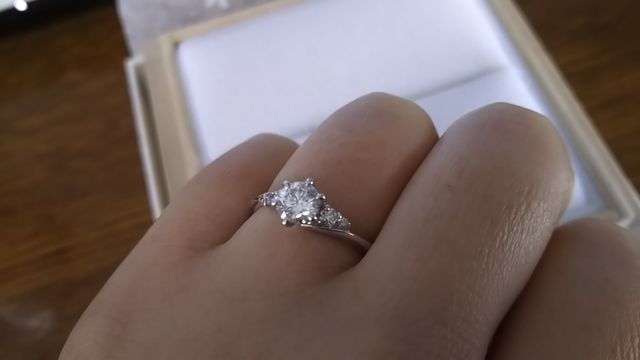 0.45カラット・Ｄカラー・エクセレントカット