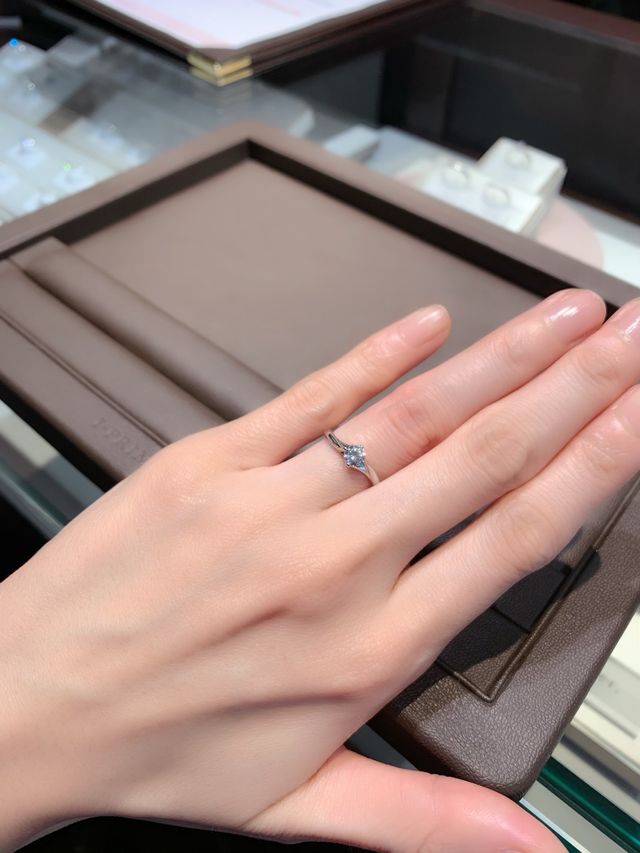 お店で受け取った時に撮った写真