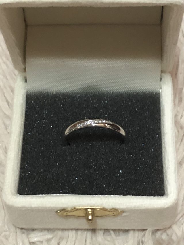 新婦指輪です。