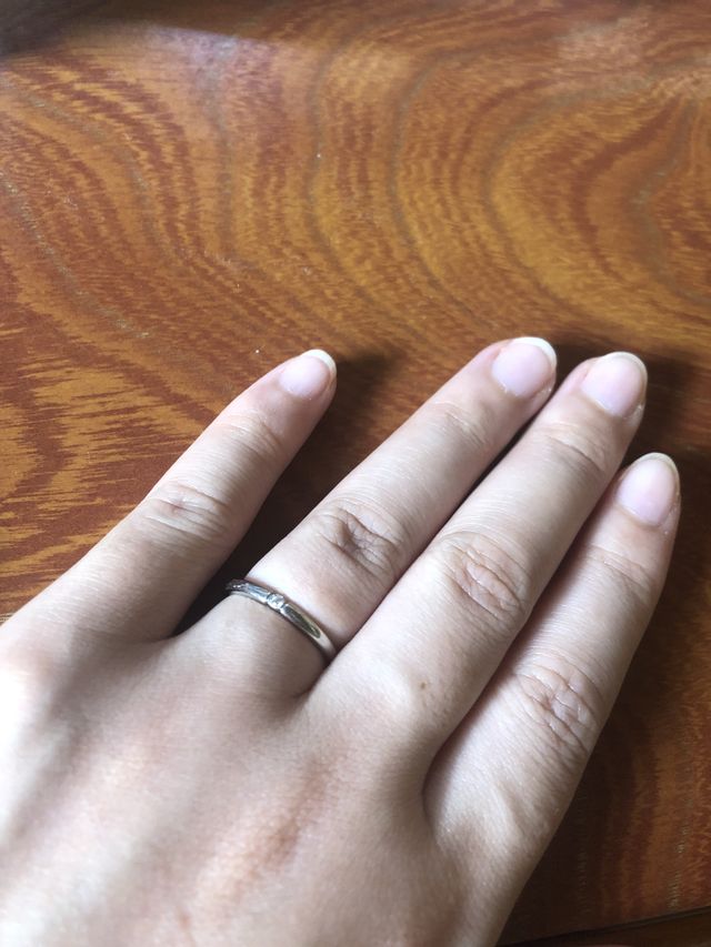 太さが選べて自分の好みにできました。
