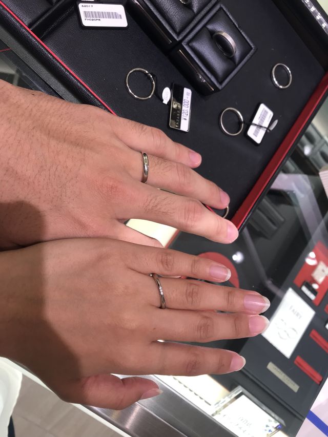 試着の際に撮影しました。