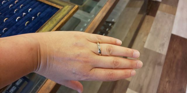 いろいろな色があり、試着させてもらい、間近でみてよかった。