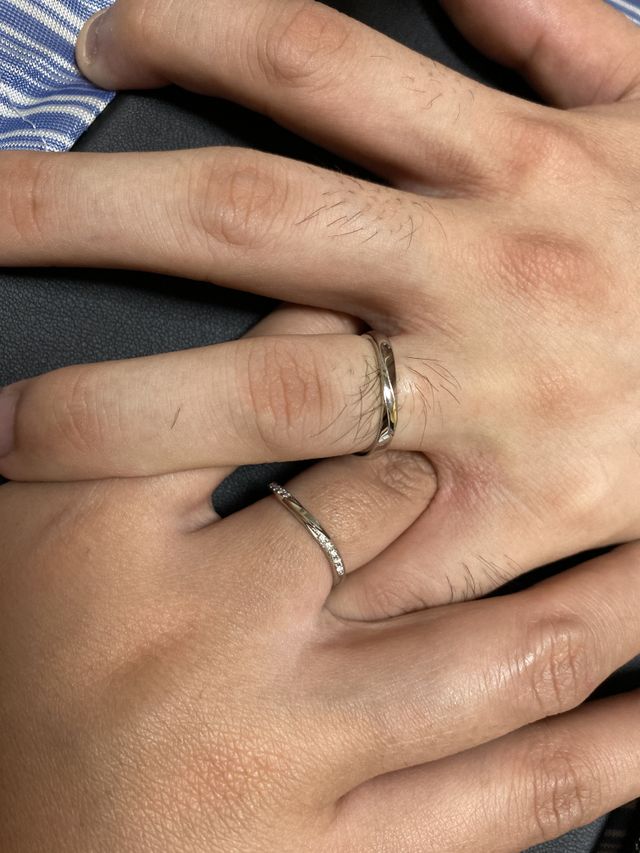 7月に買ったばかりの指輪