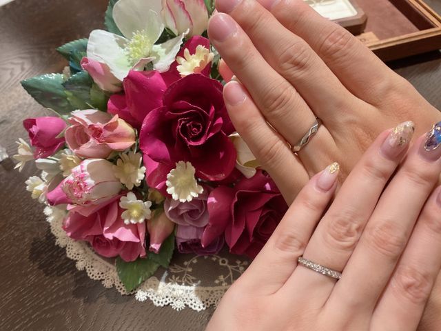 ダイヤの大きさなどこだわりました