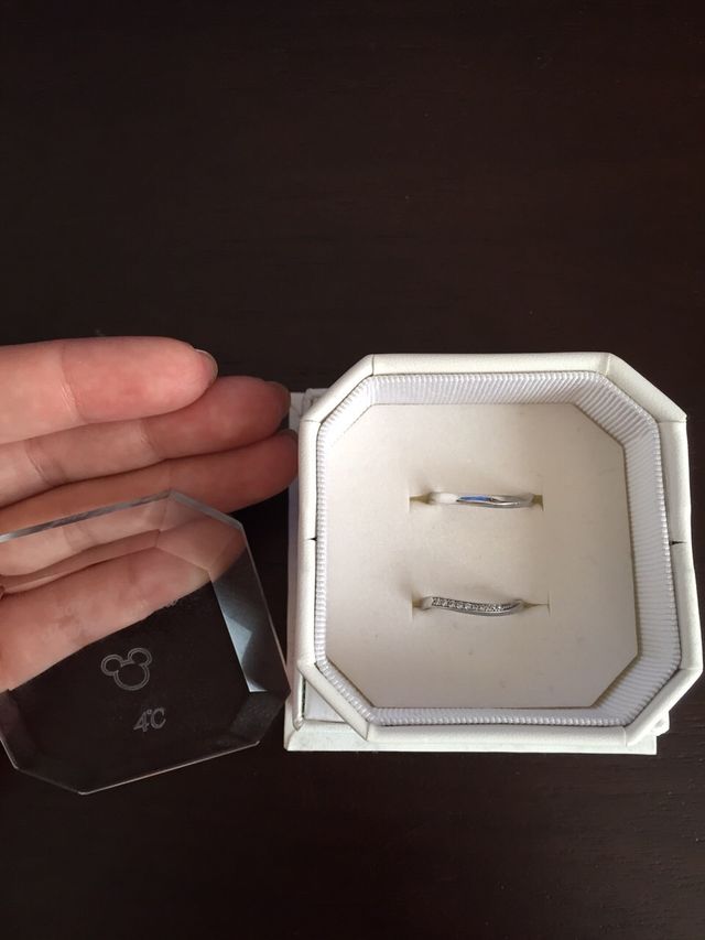 ディズニーキャラクターモチーフの指輪です