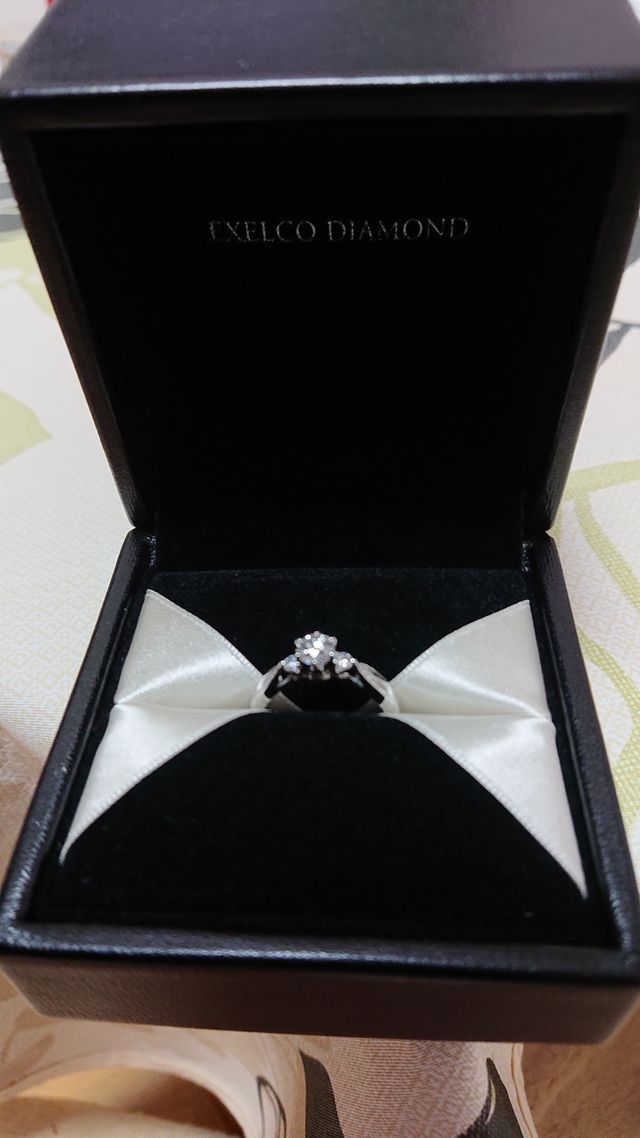 ダイヤモンドにこだわりました。