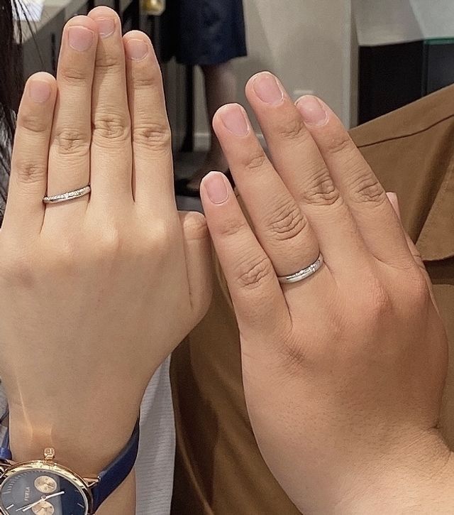結婚指輪を購入。