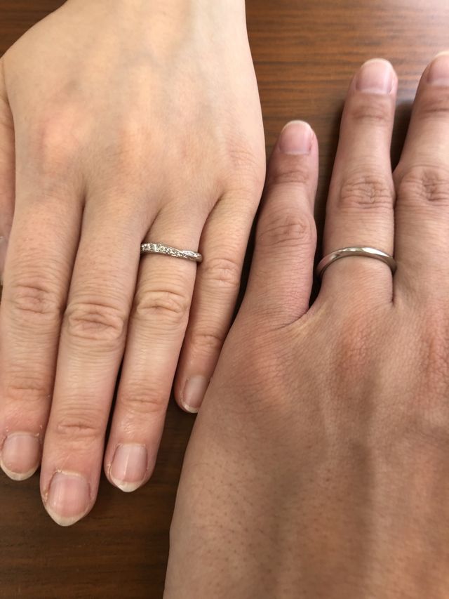結婚指輪です