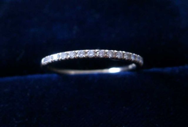 指輪の写真