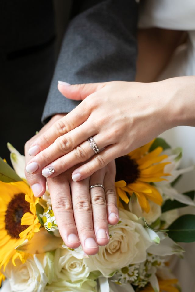 手がしわしわで恥ずかしいですが。。良い思い出です♡